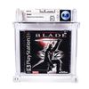 Image 1 : Blade PS1 Playstation Sealed Video Game WATA 8.0/A+