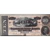 Image 1 : 1864 $10 Confederate States of America Note