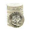 Image 1 : Roll of (20) 1962-D Brilliant Uncirculated Franklin Half Dollar Coins