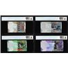 Image 2 : Lot of 2014 Kuwait 1/4, 1/2, 1 & 5 Dinar Notes PCGS Gem Uncirculated 66PPQ