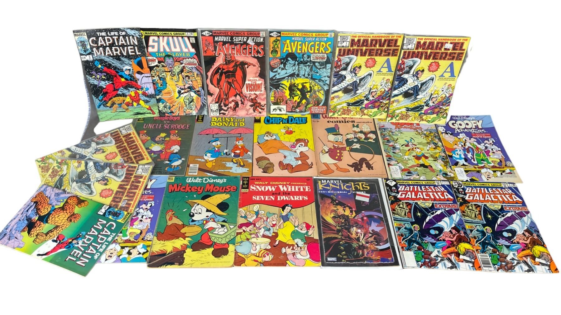 Marvel and Walt Disney Comic Book Collection Lot