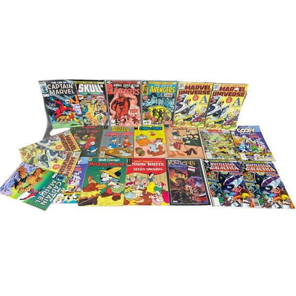 Marvel and Walt Disney Comic Book Collection Lot