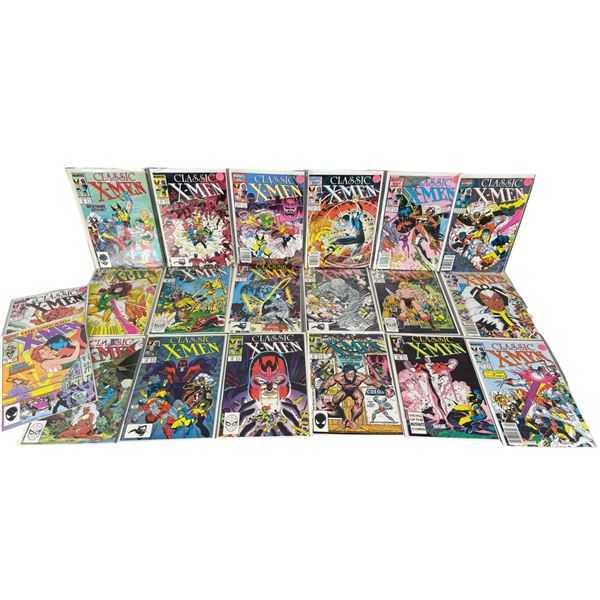 Vintage Marvel Classic X-Men Comic Book Lot