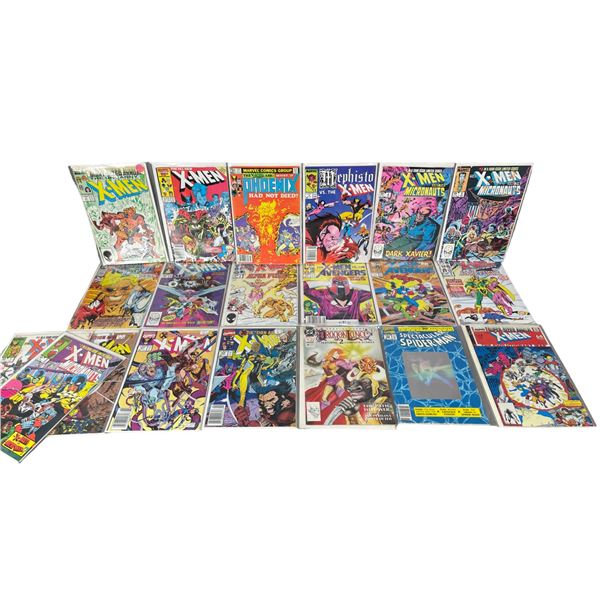 Vintage DC and Marvel Comic Book Collection Lot