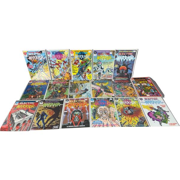 DC Electric Warrior Comic Book Collection Lot