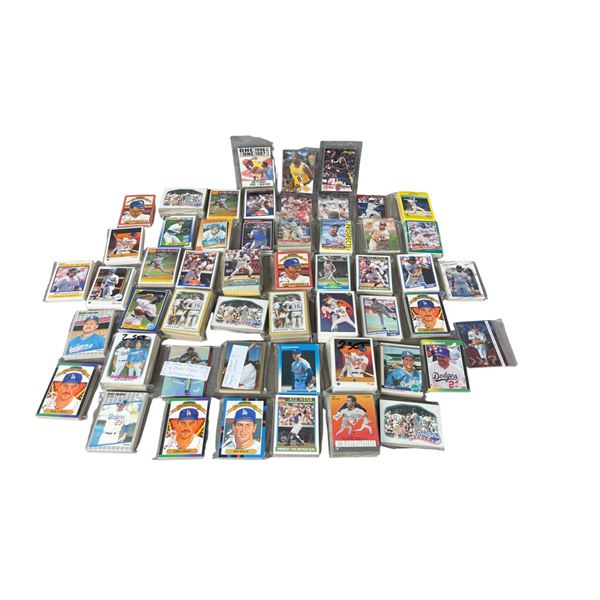 Vintage MLB Baseball Card Collection Box Lot