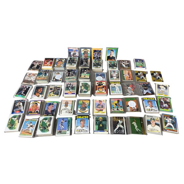 Vintage MLB Baseball Card Collection Box Lot