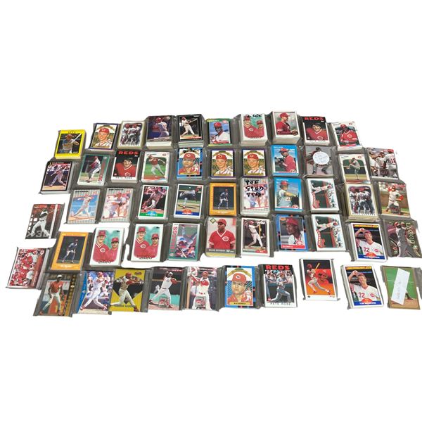 Vintage MLB Baseball Card Collection Box Lot