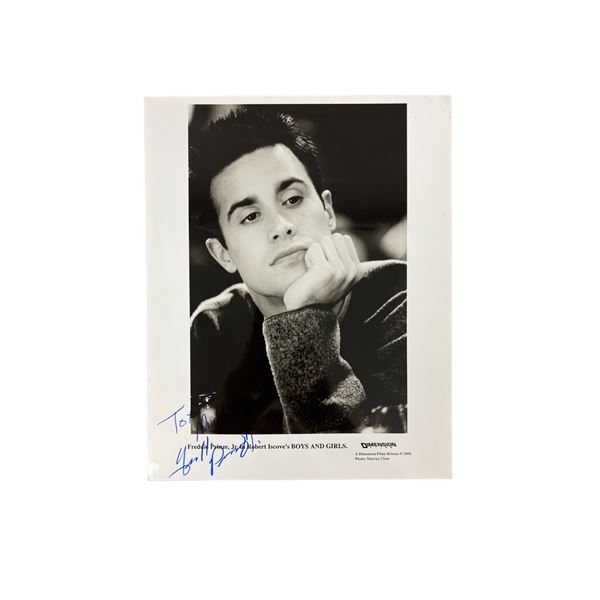 Freddie Prinze Jr from "BOYS AND GIRLS" Signed Photograph
