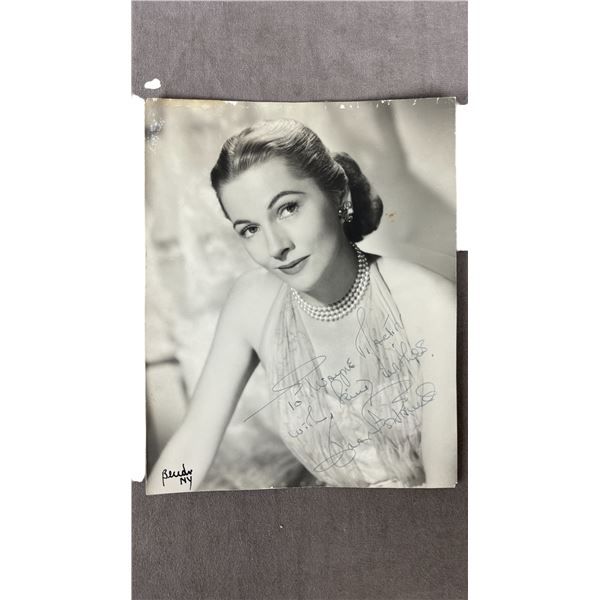 Joan Fontaine Autographed Signed Vintage Photograph