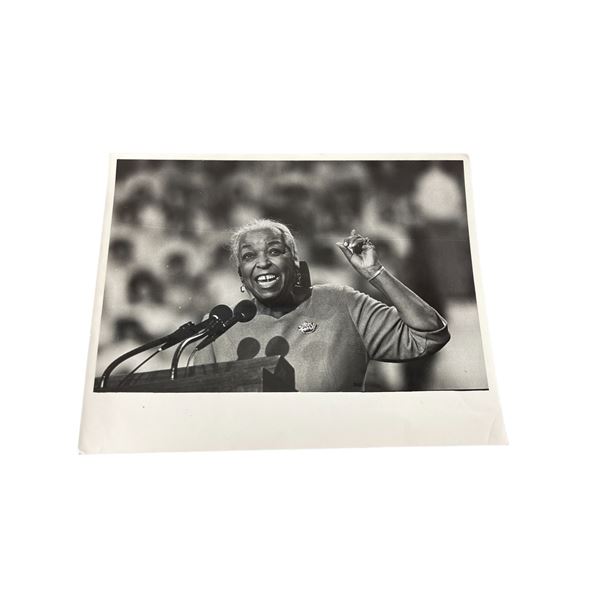 Ethel Waters 1978 Vintage Signed Photograph
