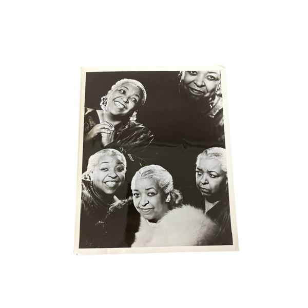 Ethel Waters 1978 Vintage Signed Photograph
