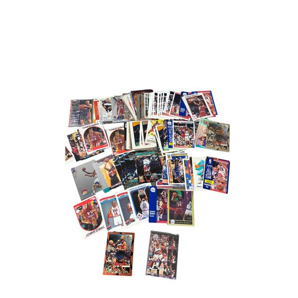 Vintage NBA Basketball Charles Barkley Trading Card Collection Lot