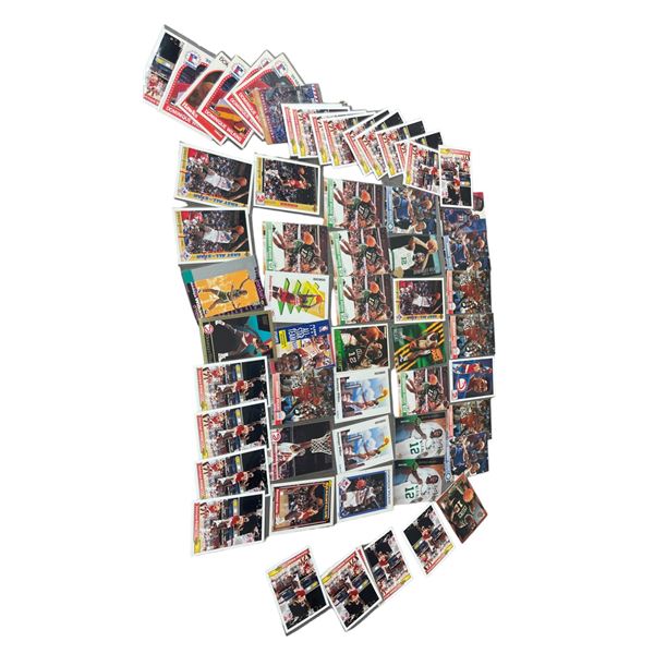 Vintage NBA Basketball Dominique Wilkins Trading Card Collection Lot