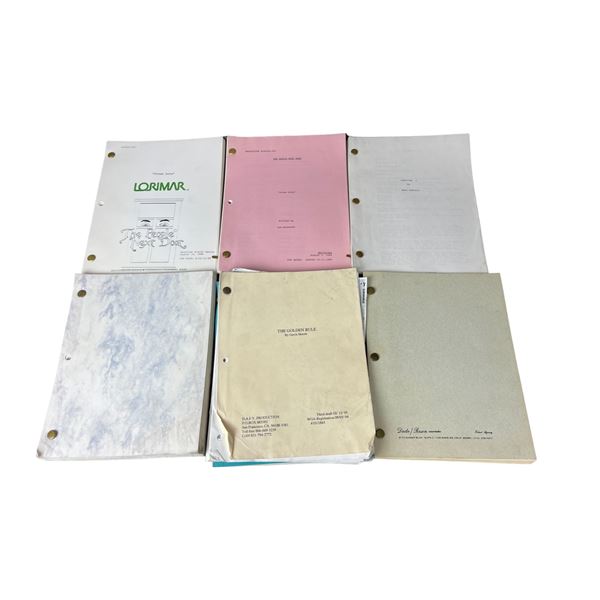 Vintage Movie Script Collection Lot