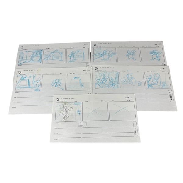 Warner Bros Original Animation Art for Of Mouse and Man Act III Lot
