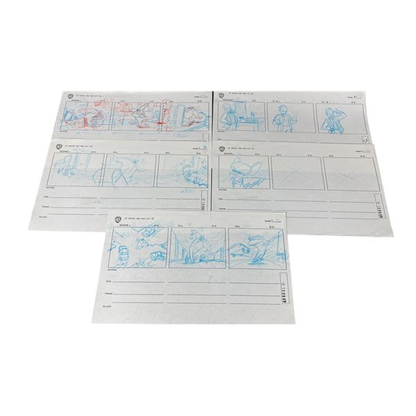 Warner Bros Original Animation Art for Of Mouse and Man Act III Lot