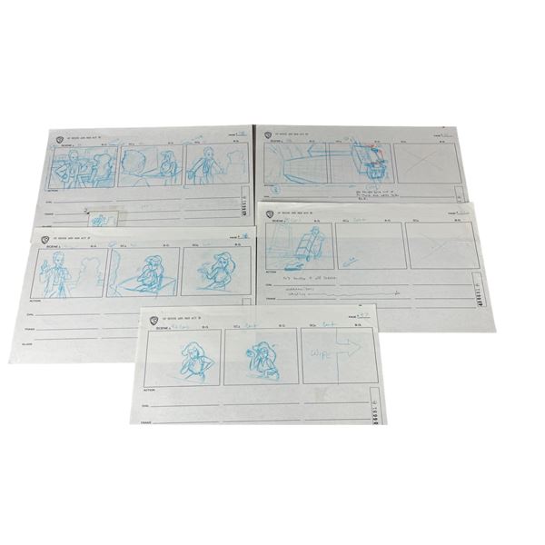 Warner Bros Original Animation Art for Of Mouse and Man Act III Lot