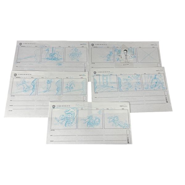 Warner Bros Original Animation Art for Of Mouse and Man Act III Lot