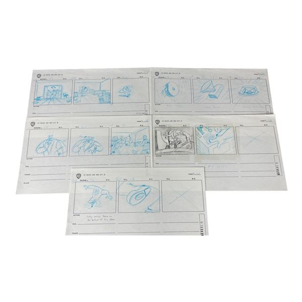 Warner Bros Original Animation Art for Of Mouse and Man Act III Lot