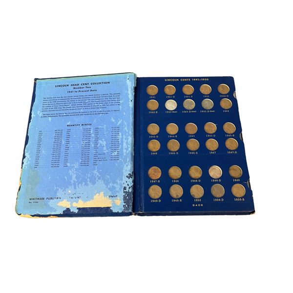 Vintage 1941-1961 Lincoln Cent Collection