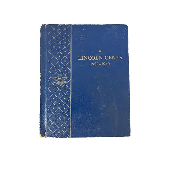 Vintage 1909-1940 Licoln Cent Collection Lot