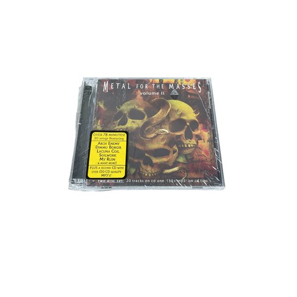 Metal For The Masses Volume II Sealed Two Disk Set CD