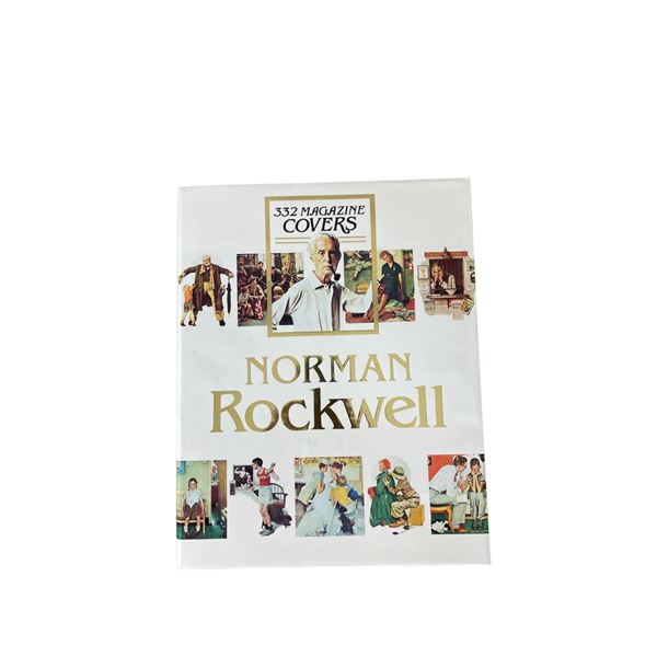 Vintage Norman Rockman 332 Magazine Cover Hardcover Book