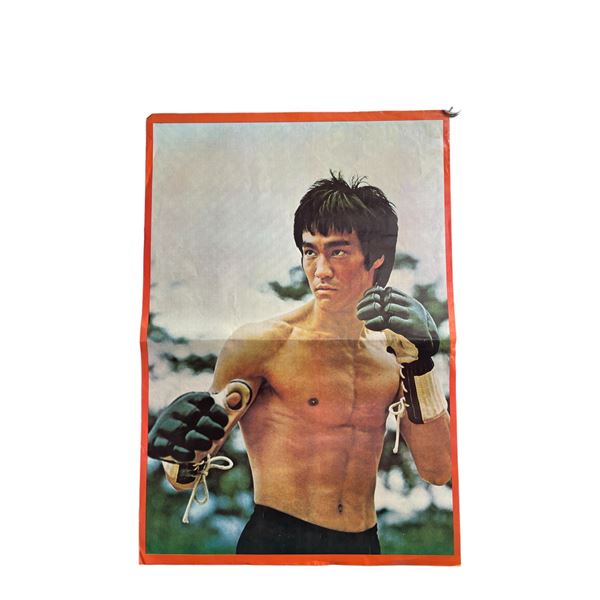 Vintage Original Bruce Lee Poster