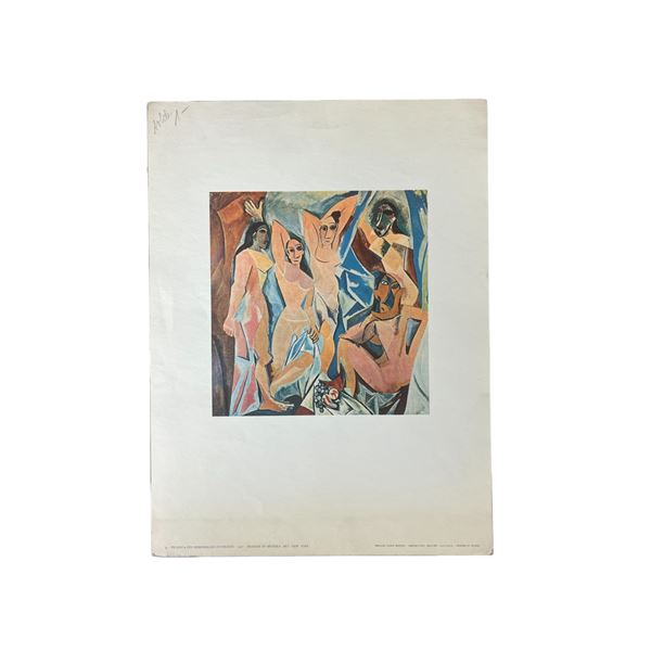 Picasso - Les Demoiselles D'Avignon Lithograph Print