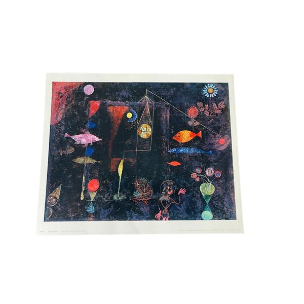 Paul Klee - Le Poisson Magique Lithograph Print