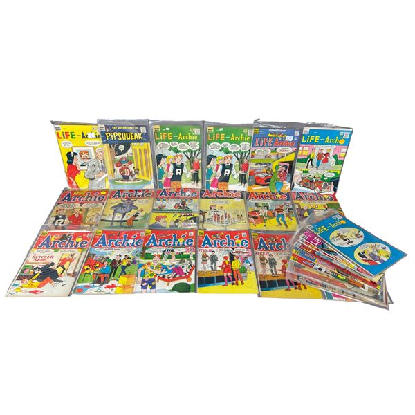 Vintage Archie Series Life with Archie Comic Book Collection Lot