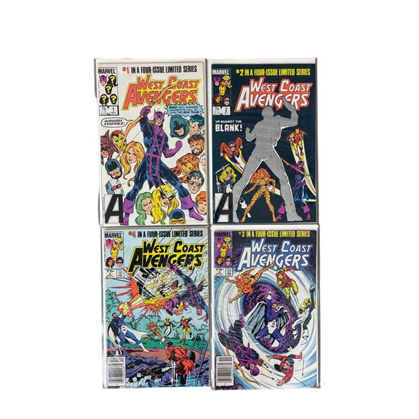 Marvel West Coast Avengers Limited Series Comic Book Lot