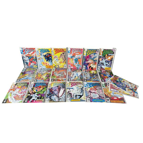 Marvel Silver Surfer #51-70 Comic Book Collection Lot