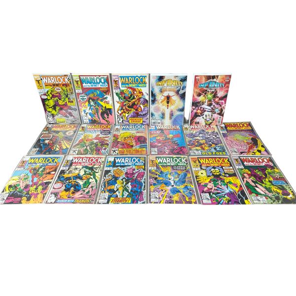 Marvel Warlock Comic Book Collection Lot