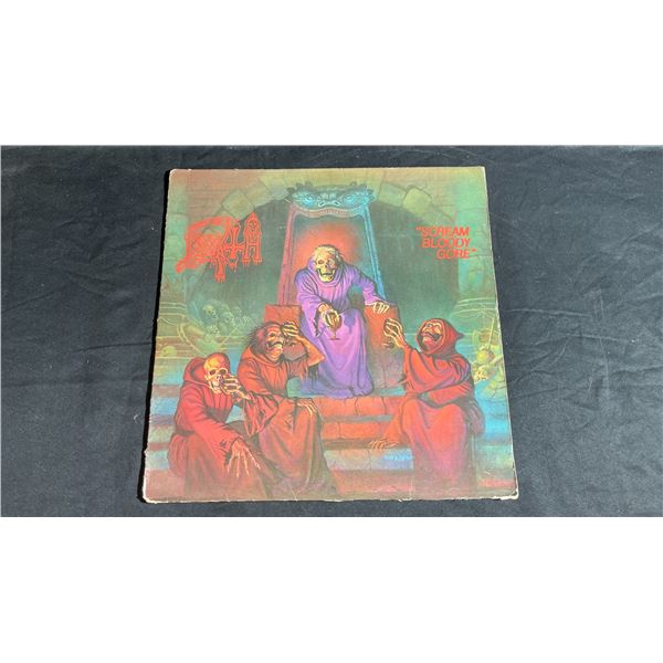 Death - "Scream Bloody Gore" 1987 Vintage Vinyl Record