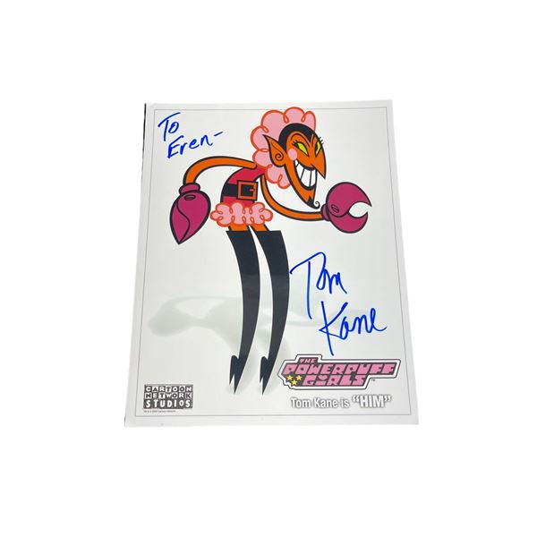 HIM from Powerpuff Girls Photograph Print Signed by Tom Kane