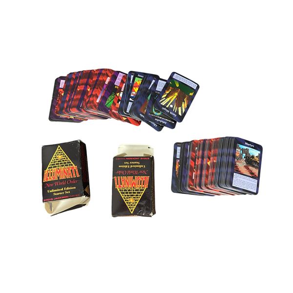 Illuminati New World Order Unlimited Edition Starter Set Card Packs