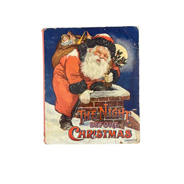 The Nightmare Before Christmas "Linenette" No. 812 Paperback Book