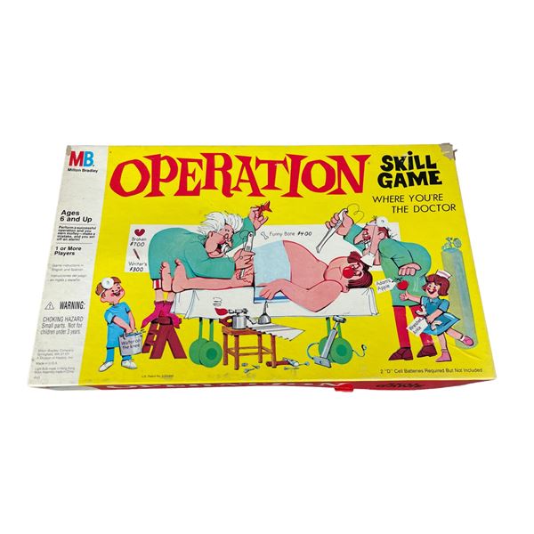 Vintage Operation Board Game