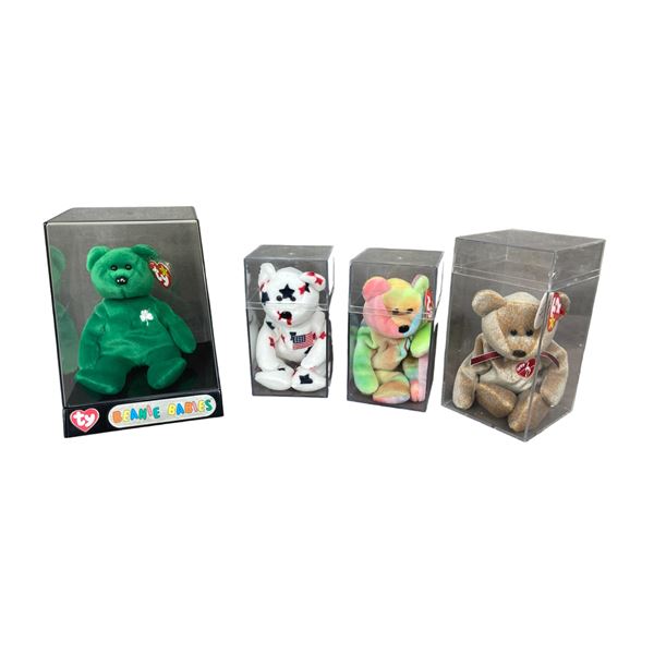 Vintage Original Beanie Babies Stuff Bear Lot