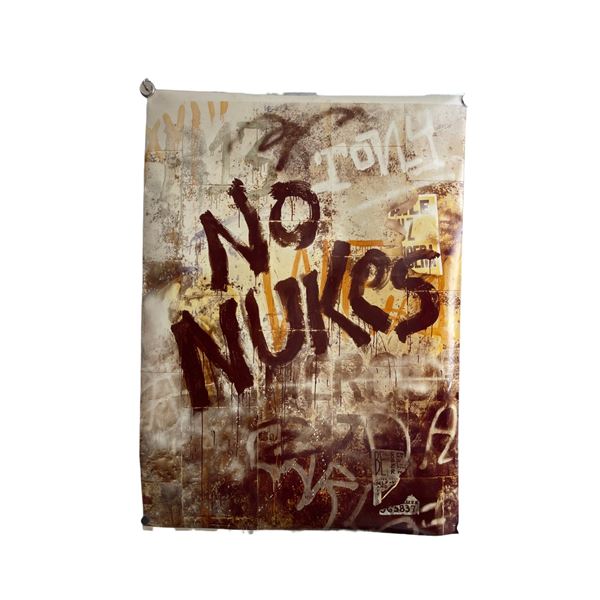 Vintage No Nukes Poster