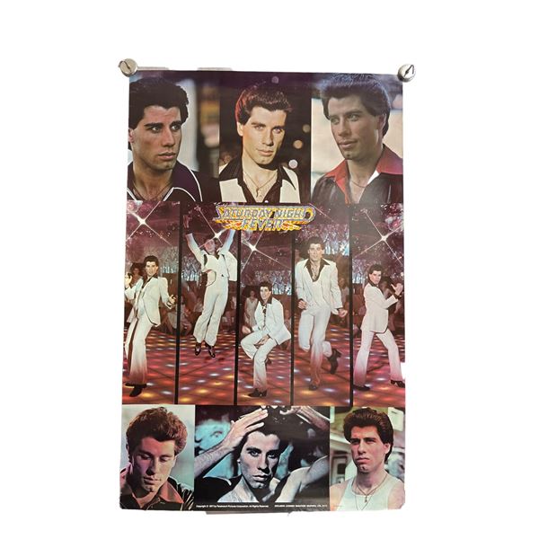Vintage Original 1977 Saturday Night Fever Poster