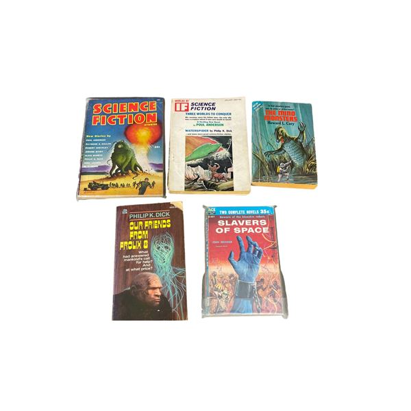 Vintage Science Fiction Book Collection Lot