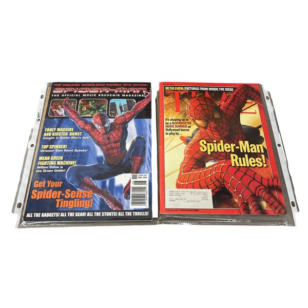 Spider-Man Tobey Maguire 2002 Movie Souvenir Magazines