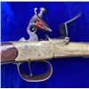 Image 2 : BRASS BOX-LOCK FLINT PISTOL BY BUNNEY