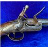 Image 2 : ENGLISH FLINTLOCK CANNON BARREL PISTOL BY HAWKES