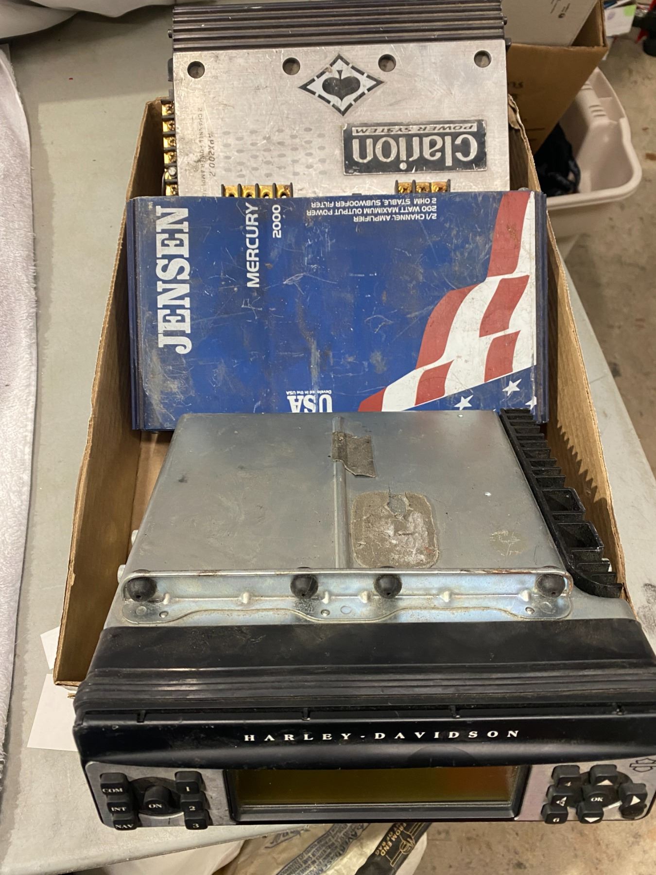 Amps and Harley Davidson item