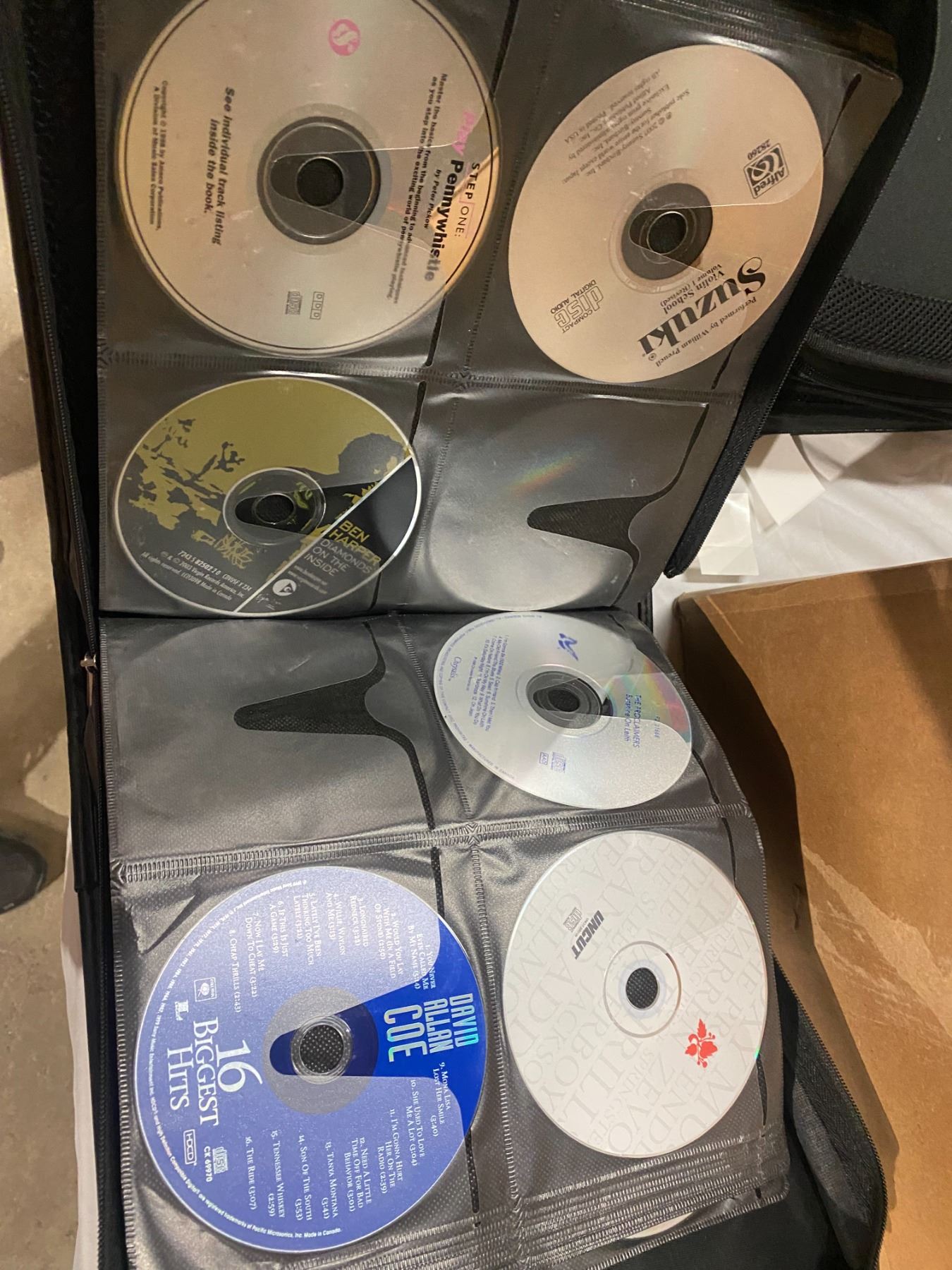 Cds In Cases CDs in case