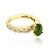 Image 2 : 1.24ct Natural Emerald 14K Yellow Gold 3.35gm Ring